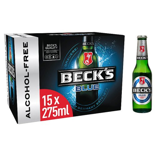 Becks Blue Alcohol Free Beer 15 x 275ml