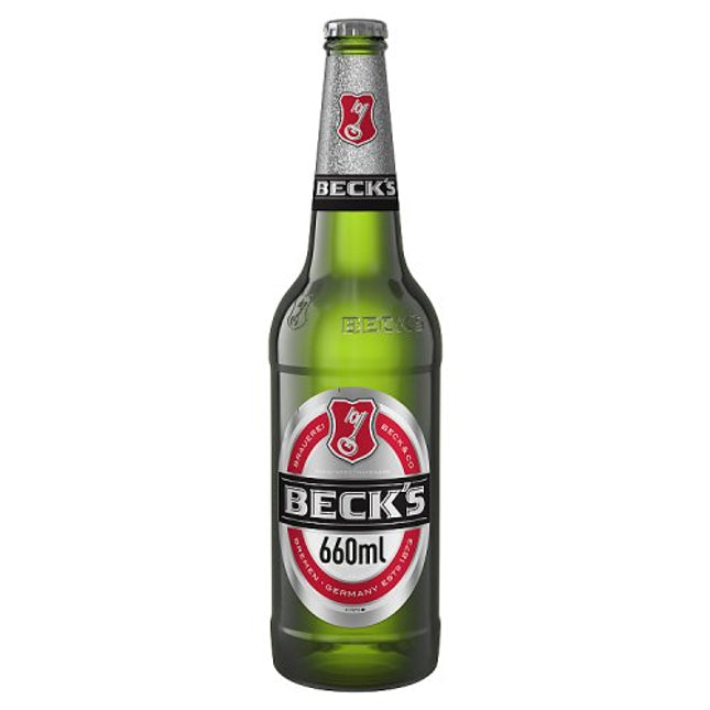 Beck's Pilsner Beer Bottle 660ml