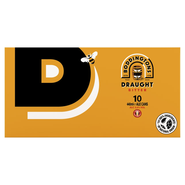 Boddingtons Draught Bitter Can 10 x 440ml