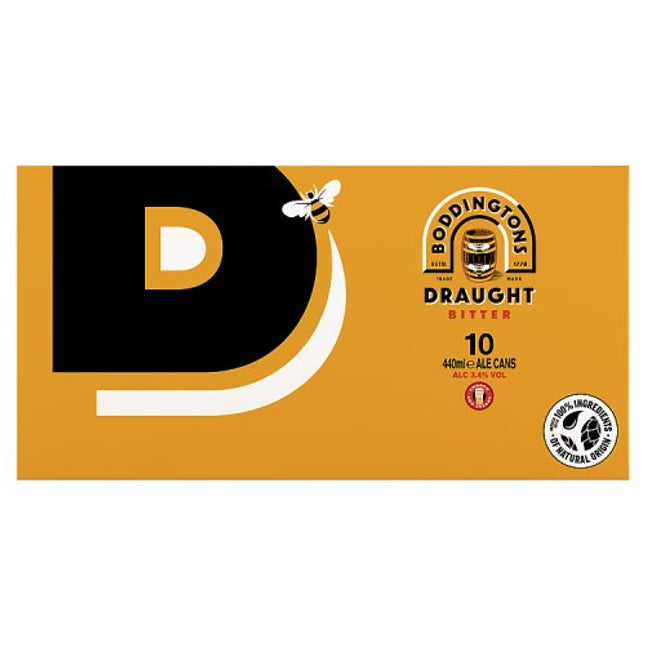 Boddingtons Draught Bitter Can 10 x 440ml