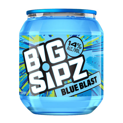 Big Sipz Blue Blast 24 x 200ml