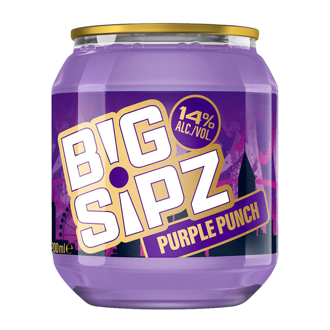 Big Sipz Purple Punch 24 x 200ml
