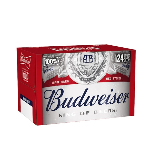 Budweiser Beer Bottle 24 x 330ml