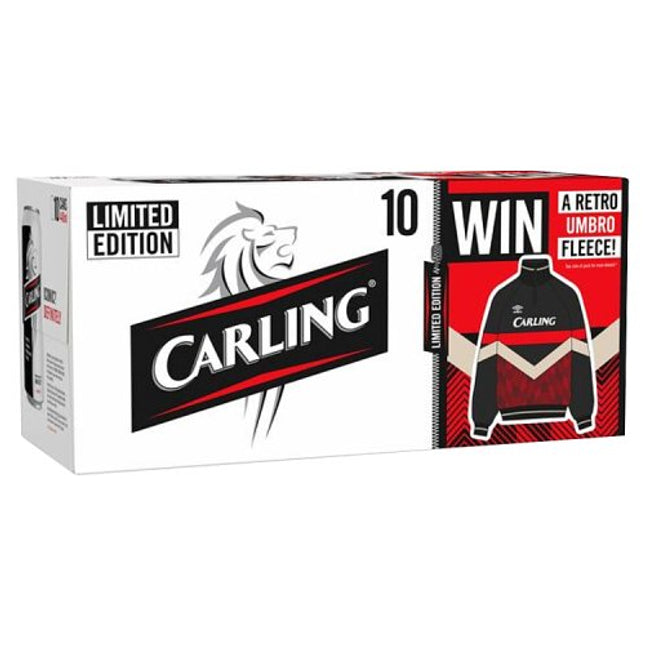 Carling Original Lager Beer Can 10 x 440ml