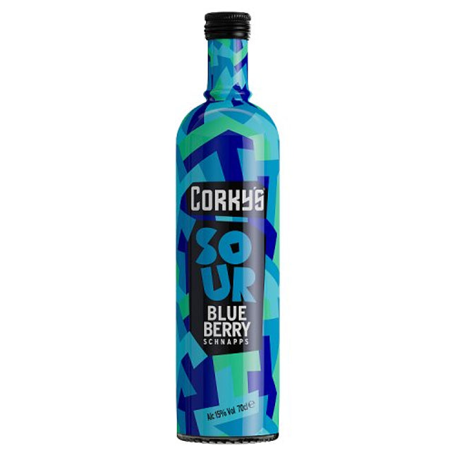Corky's Sour Blueberry 70cl