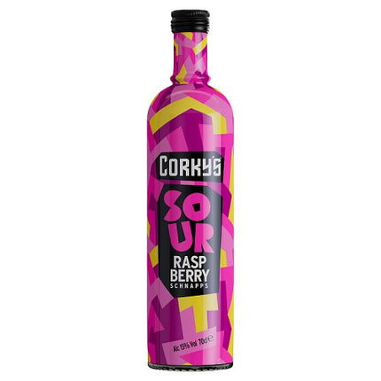 Corky's Sour Raspberry 70cl