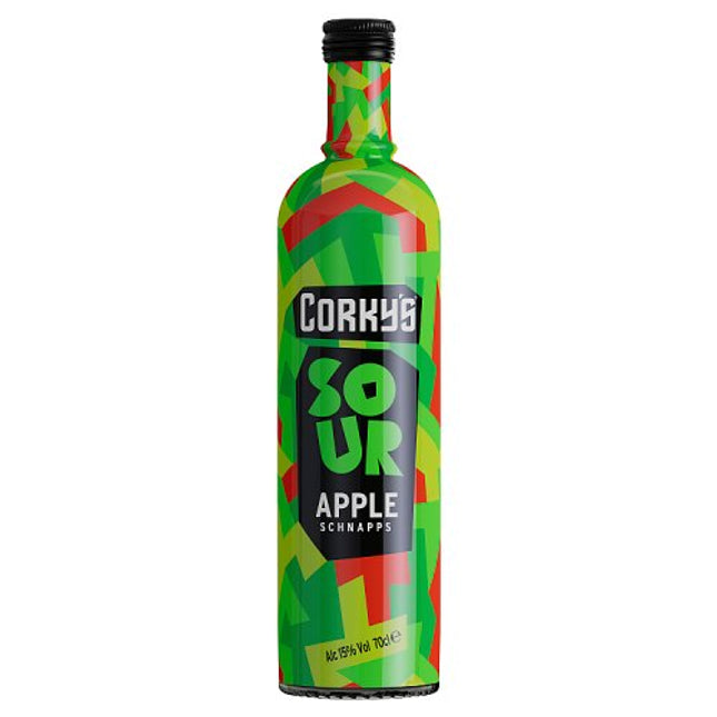 Corky's Sour Apple 70cl