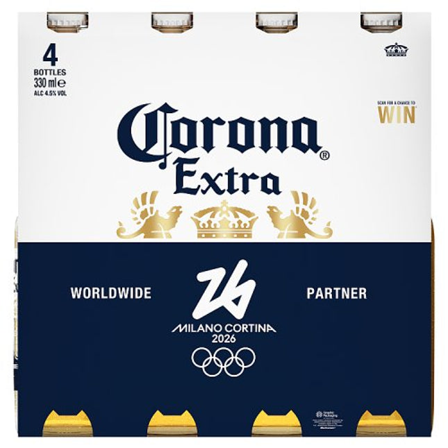 Corona Extra Bottle 4 x 330ml