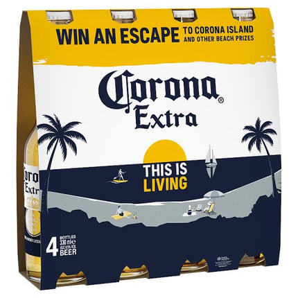 Corona Extra Bottle 4 x 330ml