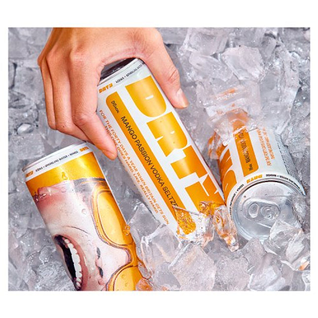 DRTY Mango Passion Vodka Seltzer RTD Can 4 x 330ml