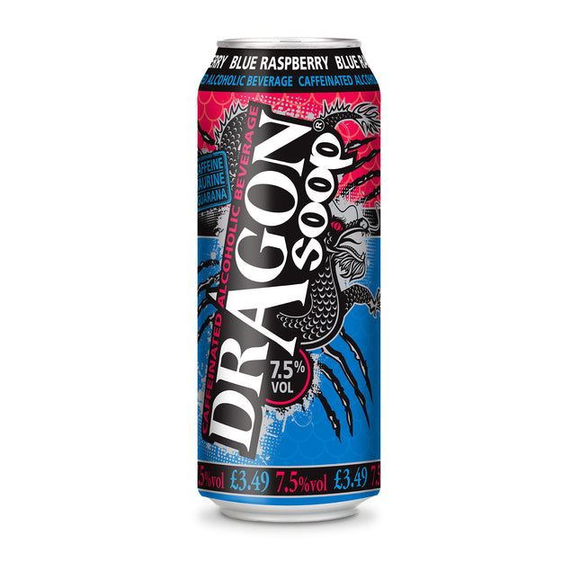 Dragon Soop Blue Raspberry Can 500ml £3.49