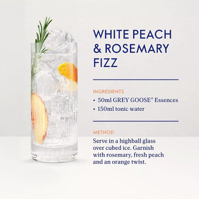 Grey Goose Essences White Peach and Rosemary 70cl £34.99