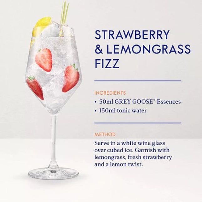 Grey Goose Essences Strawberry & Lemongrass 70cl £34.99