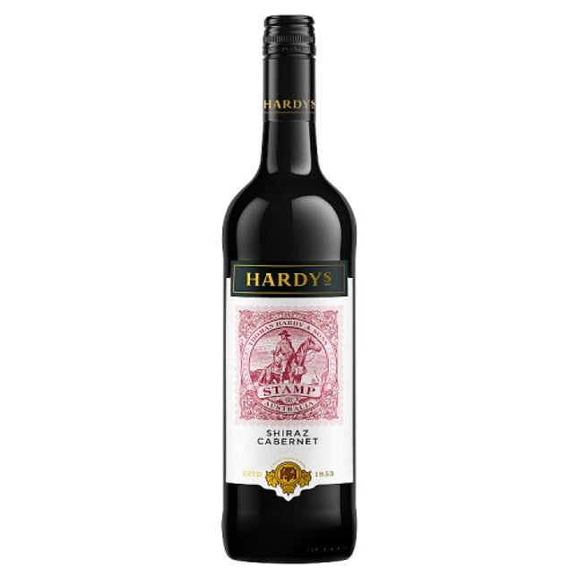 Hardys Stamp Shiraz Cabernet Red Wine 75cl