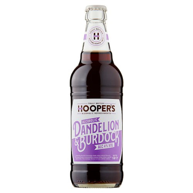 Hoopers Alcoholic Dandelion & Burdock Bottle 500ml