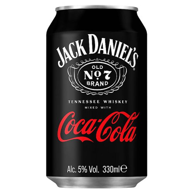 Jack Daniel's & Coca Cola Can 12 x 330ml