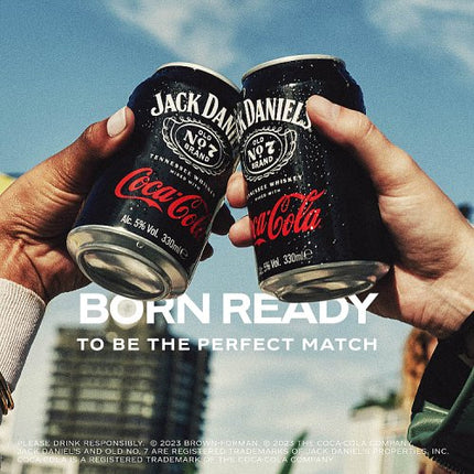 Jack Daniel's and Coca-Cola Zero 330ml