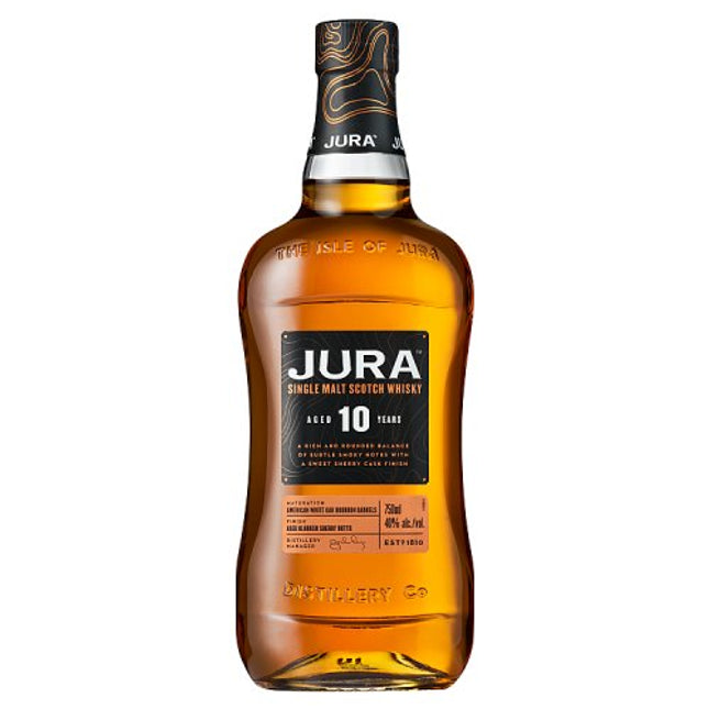 Jura 10 Year Old Aged Single Malt Scotch Whisky 70cl