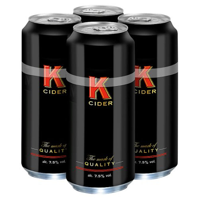K Cider Can 4 x 500ml