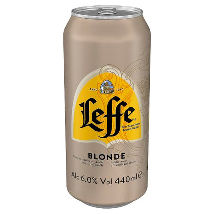 Leffe Blonde Can 4 x 440ml