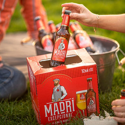 Madri Excepcional Lager 12 x 330ml
