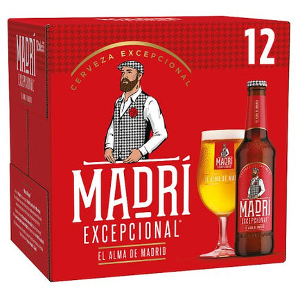 Madri Excepcional Lager 12 x 330ml