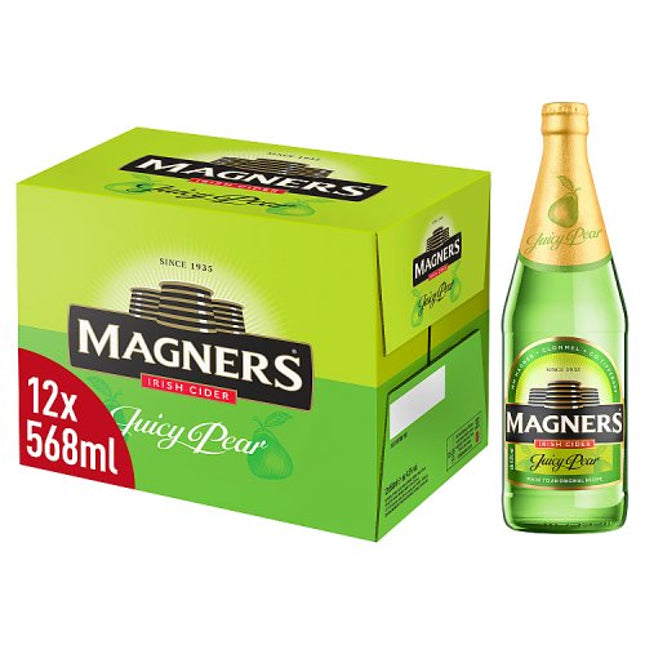Magners Irish Cider Juicy Pear Bottle 568ml