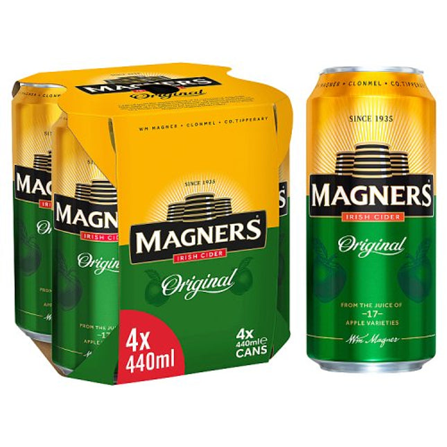 Magners Original Irish Cider Can 4 x 440ml
