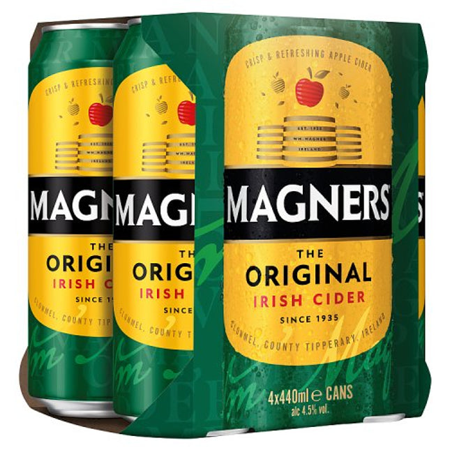 Magners Original Irish Cider Can 4 x 440ml