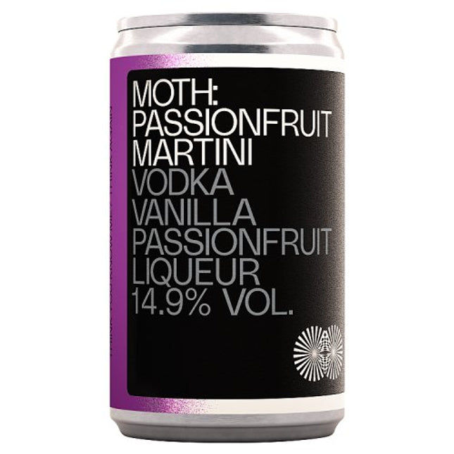 MOTH: Passionfruit Martini Can 12 x 125ml