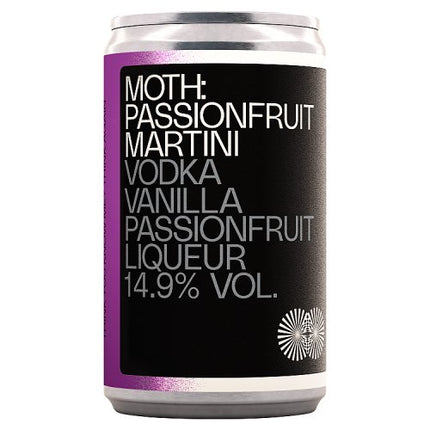 MOTH: Passionfruit Martini Can 12 x 125ml