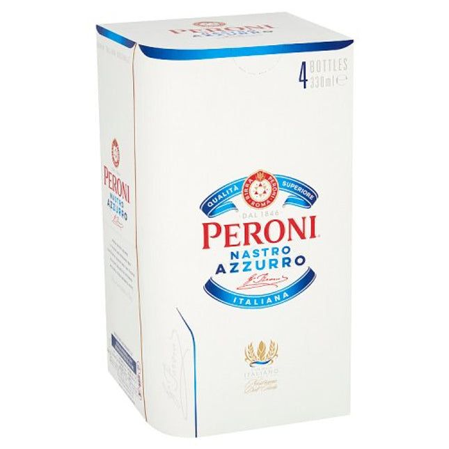 Peroni Nastro Azzurro Bottle 4 x 330ml
