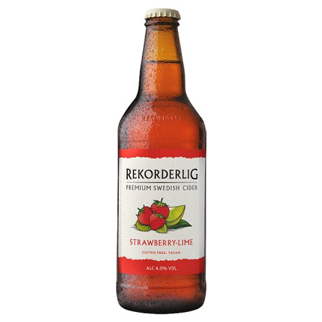 Rekorderlig Premium Swedish Strawberry & Lime Cider 500ml