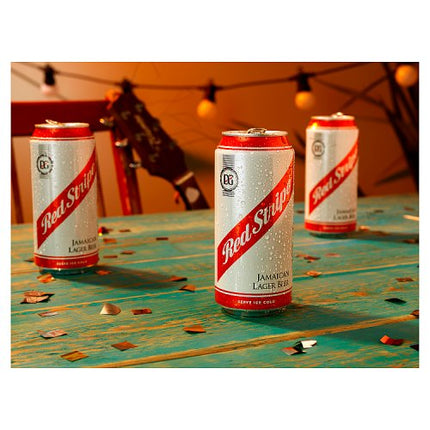 Red Stripe Jamaica Lager Beer Can 4 x 440ml