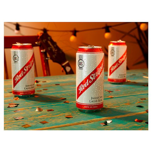 Red Stripe Jamaica Lager Beer Can 4 x 440ml
