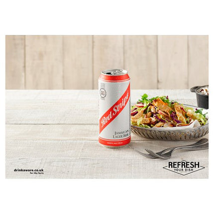 Red Stripe Jamaica Lager Beer Can 4 x 440ml