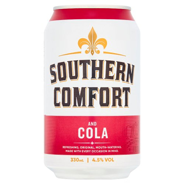 Southern Comfort & Cola Can 12 x 330ml