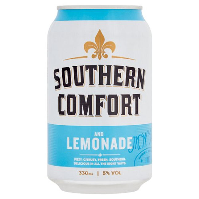 Southern Comfort Lemonade & Lime Can 12 x 330ml