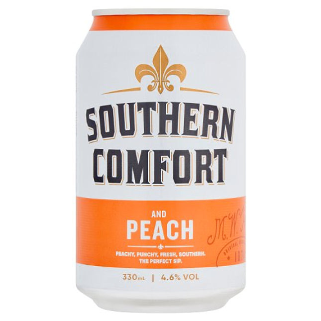 Southern Comfort & Peach Can 12 x 330ml