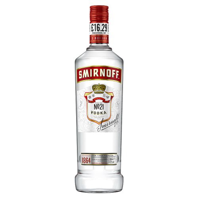 Smirnoff 70cl £16.29