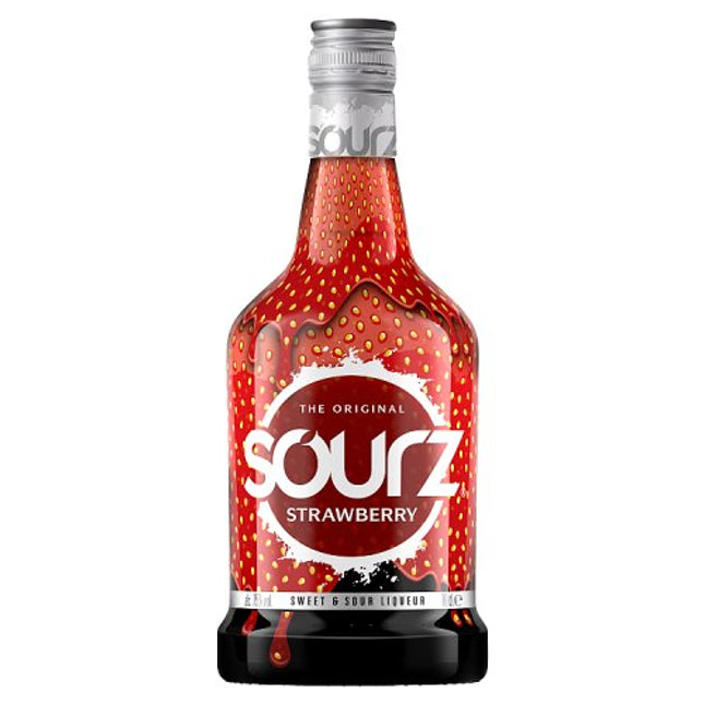 Sourz Strawberry Sweet and Sour Liqueur 70cl