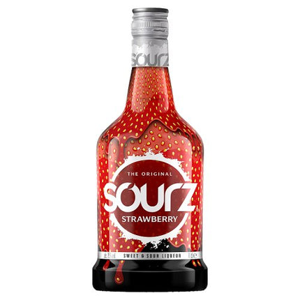 Sourz Strawberry Sweet and Sour Liqueur 70cl