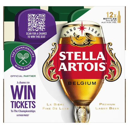 Stella Artois Lager Bottle 12 x 330ml