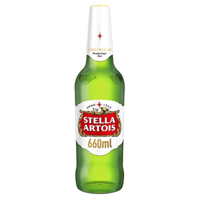 Stella Artois Lager Bottle 660ml