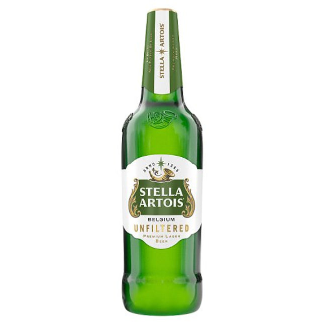 Stella Artois Unfiltered Bottle 12 x 620ml