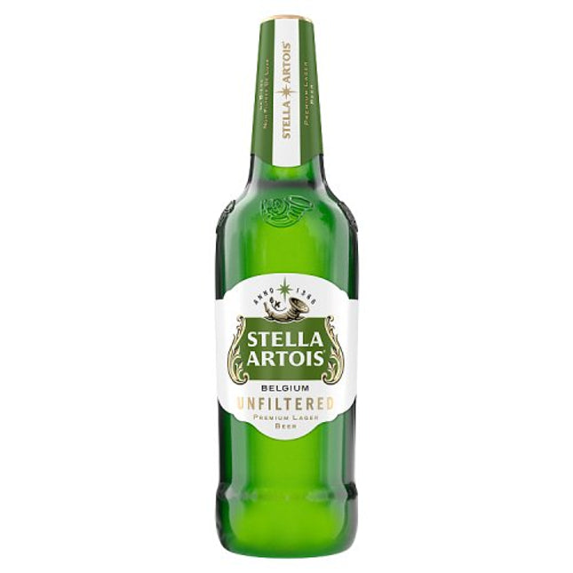 Stella Artois Unfiltered Beer Bottle 660ml