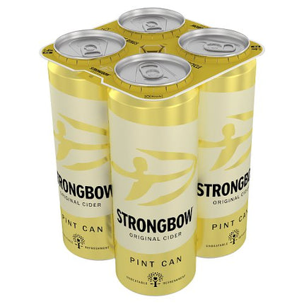 Strongbow Original Apple Cider Pint Can 4 x 568ml