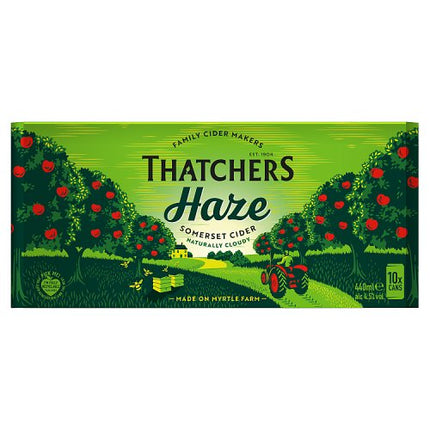 Thatchers Haze Cider Can 10 x 440ml