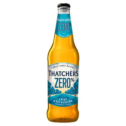 Thatchers Zero 0.0% Alcohol Free Cider Bottle 6 x 500ml