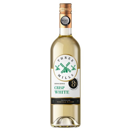 Three Mills 5% Crisp White Wine 75cl